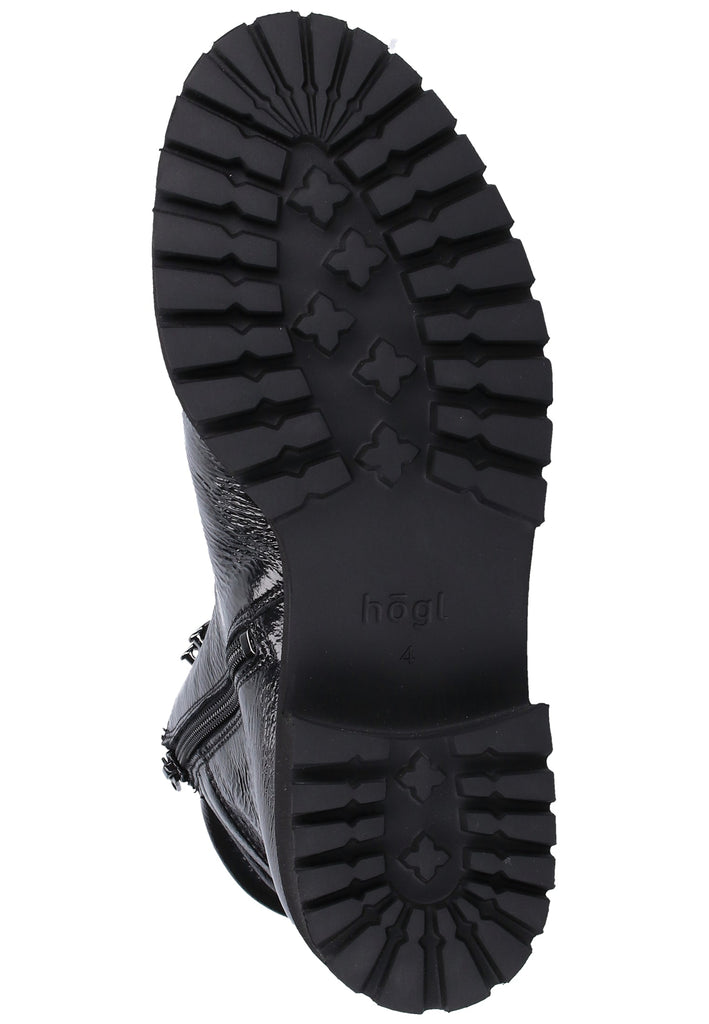 Högl Stiefelette Leder Schwarz - surf4shoes