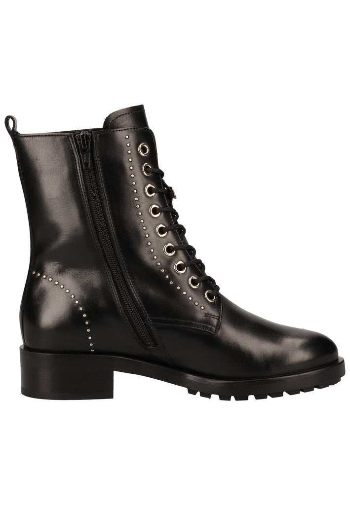 Högl Stiefelette Leder Schwarz Warmfutter - surf4shoes