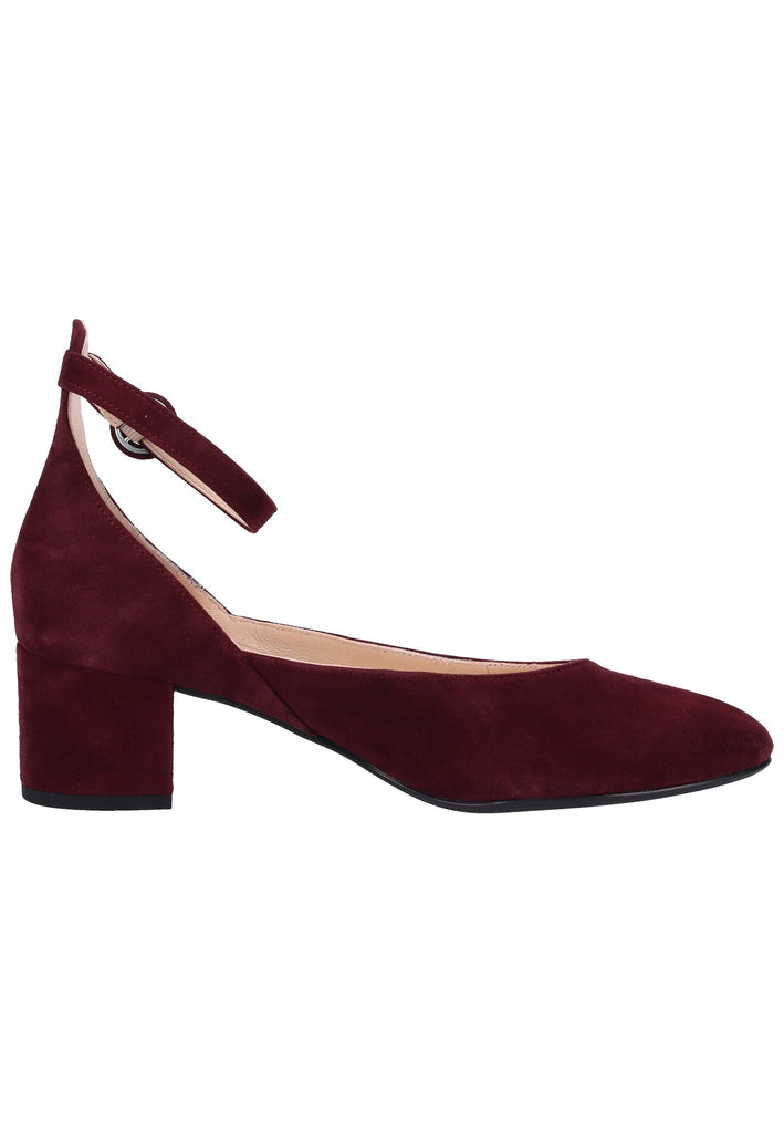 Högl Pumps Veloursleder Rot - surf4shoes