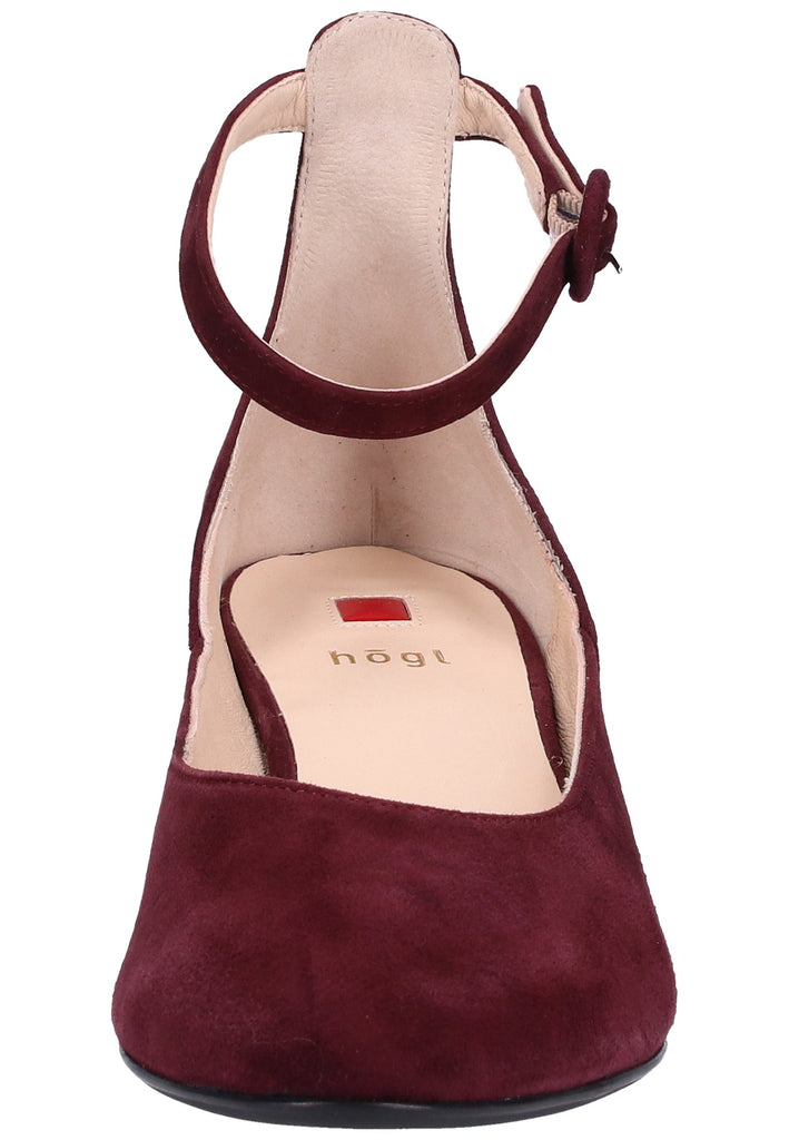 Högl Pumps Veloursleder Rot - surf4shoes