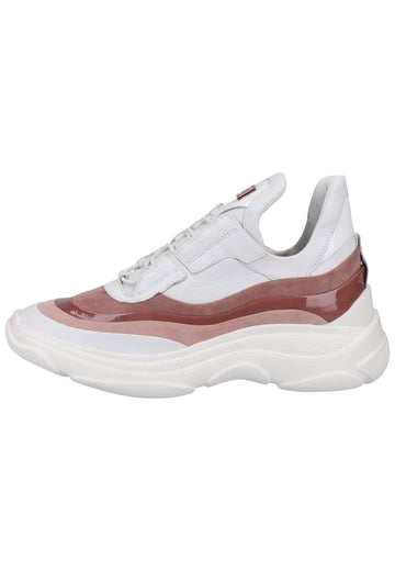Högl Sneaker Leder/Textil Weiß/Rosa - surf4shoes