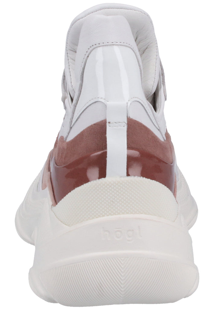 Högl Sneaker Leder/Textil Weiß/Rosa - surf4shoes