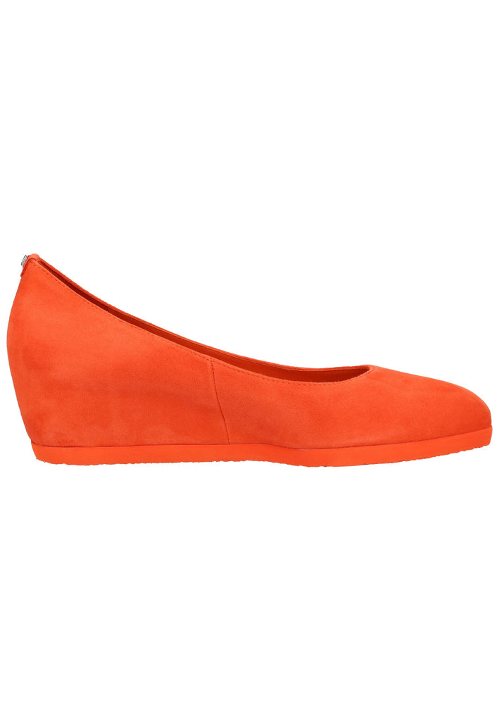 Högl Pumps Veloursleder Orange - surf4shoes