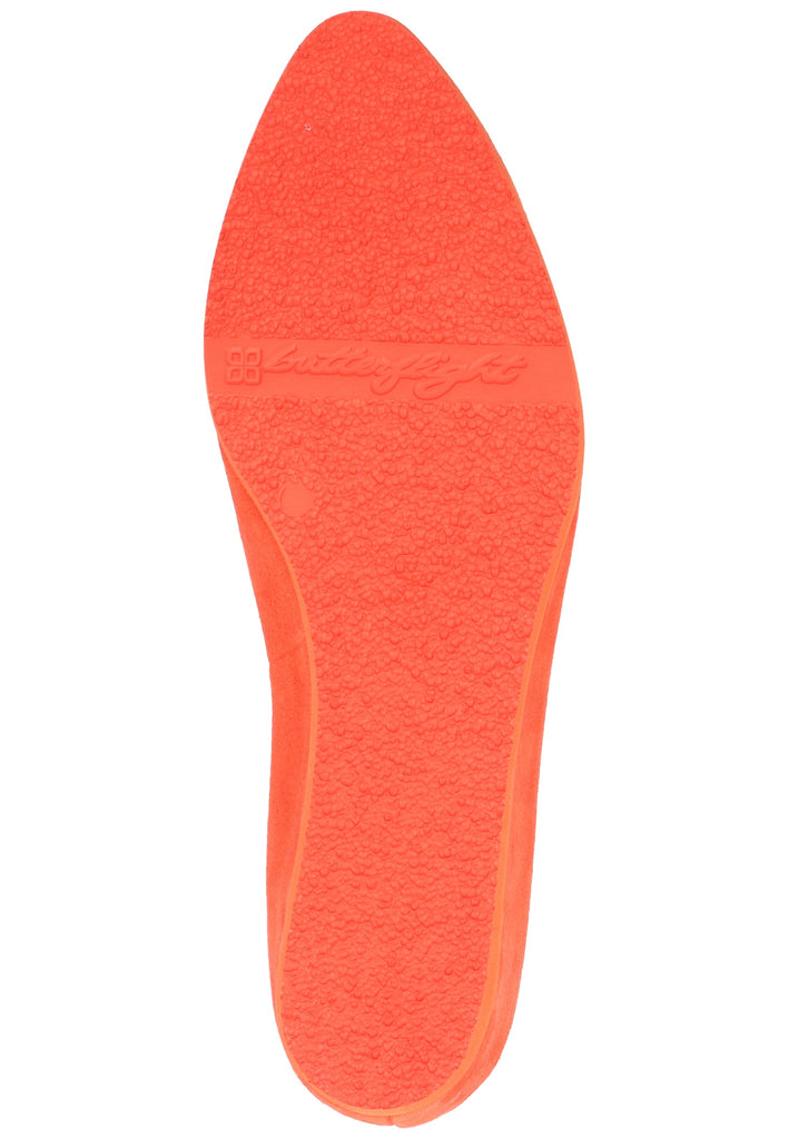 Högl Pumps Veloursleder Orange - surf4shoes