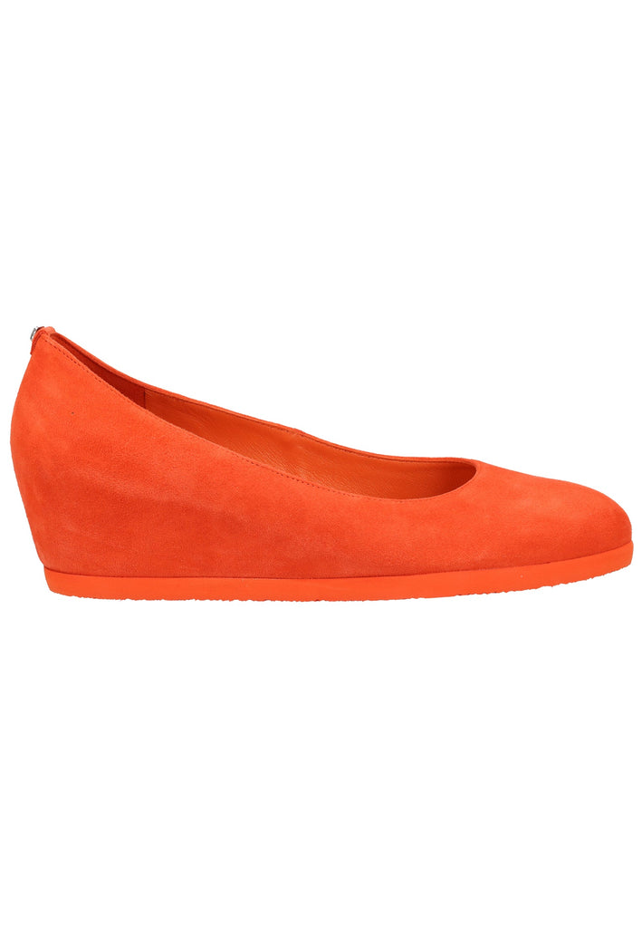 Högl Pumps Veloursleder Orange - surf4shoes