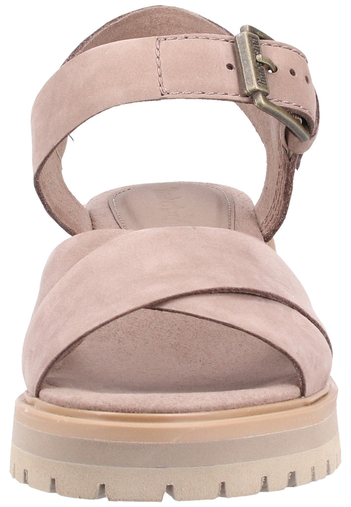Timberland Sandalen Nubukleder Taupe - surf4shoes