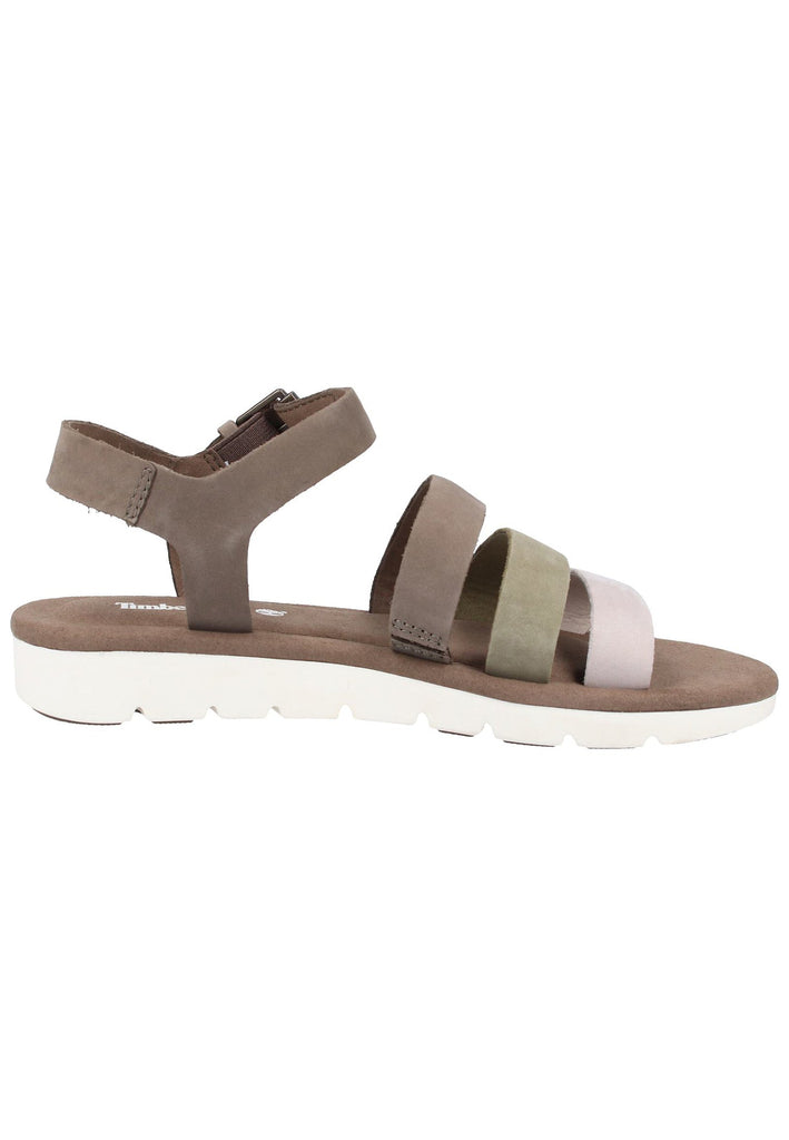 Timberland Sandalen Nubukleder Braun - surf4shoes