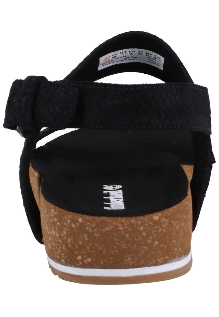 Timberland Sandalen Veloursleder Schwarz - surf4shoes