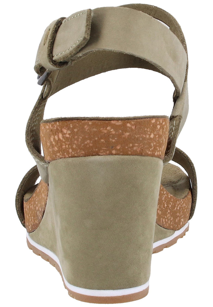 Timberland Sandalen Nubukleder Oliv - surf4shoes