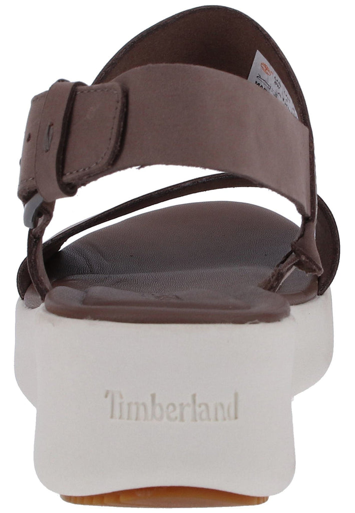 Timberland Sandalen Nubukleder Taupe - surf4shoes