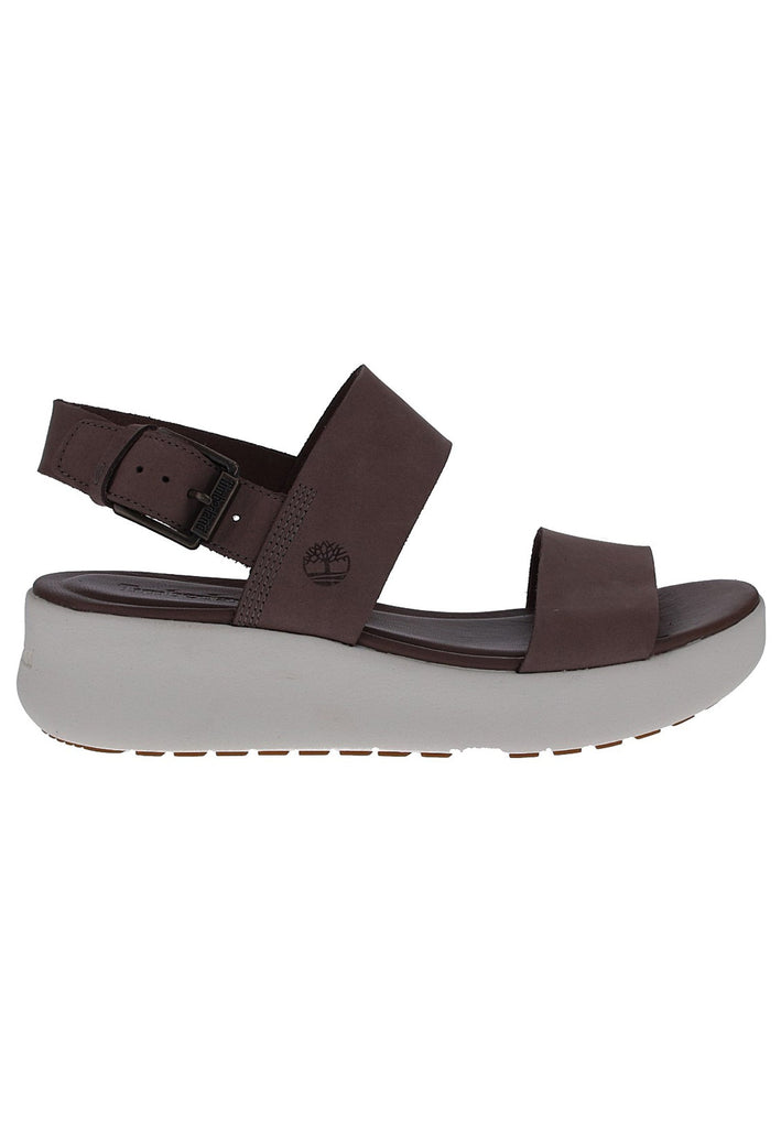 Timberland Sandalen Nubukleder Taupe - surf4shoes
