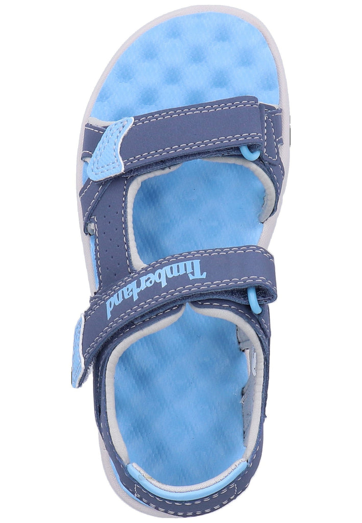 Timberland Sandalen Lederimitat Hellblau - surf4shoes
