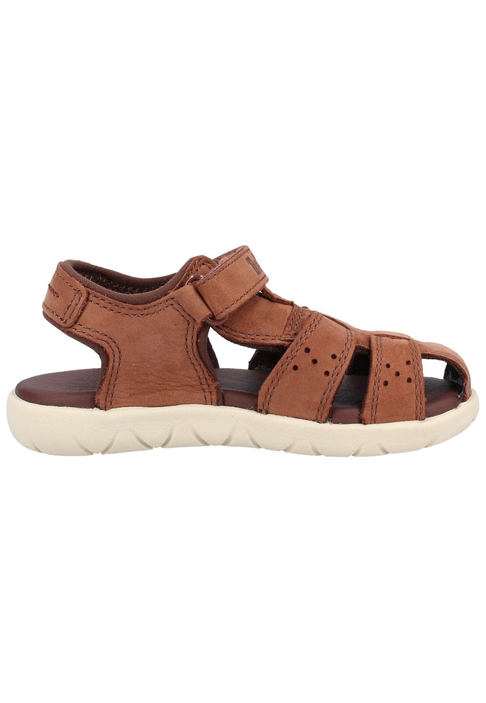 Timberland Sandalen Nubukleder Braun - surf4shoes