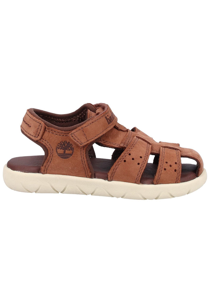 Timberland Sandalen Nubukleder Braun - surf4shoes