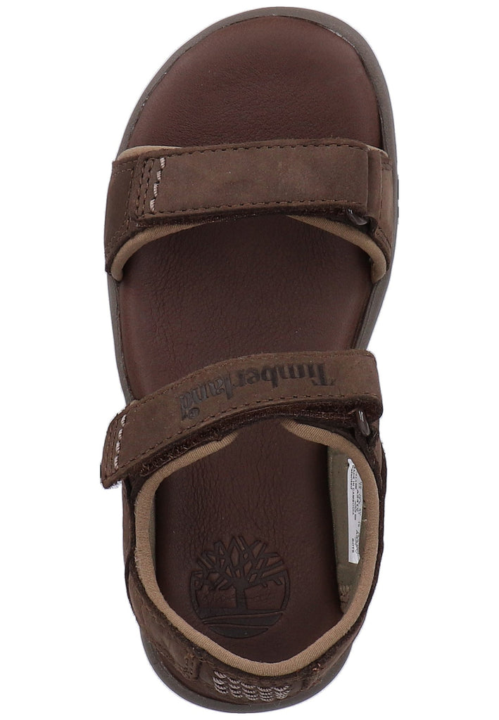 Timberland Sandalen Nubukleder Dunkelbraun - surf4shoes