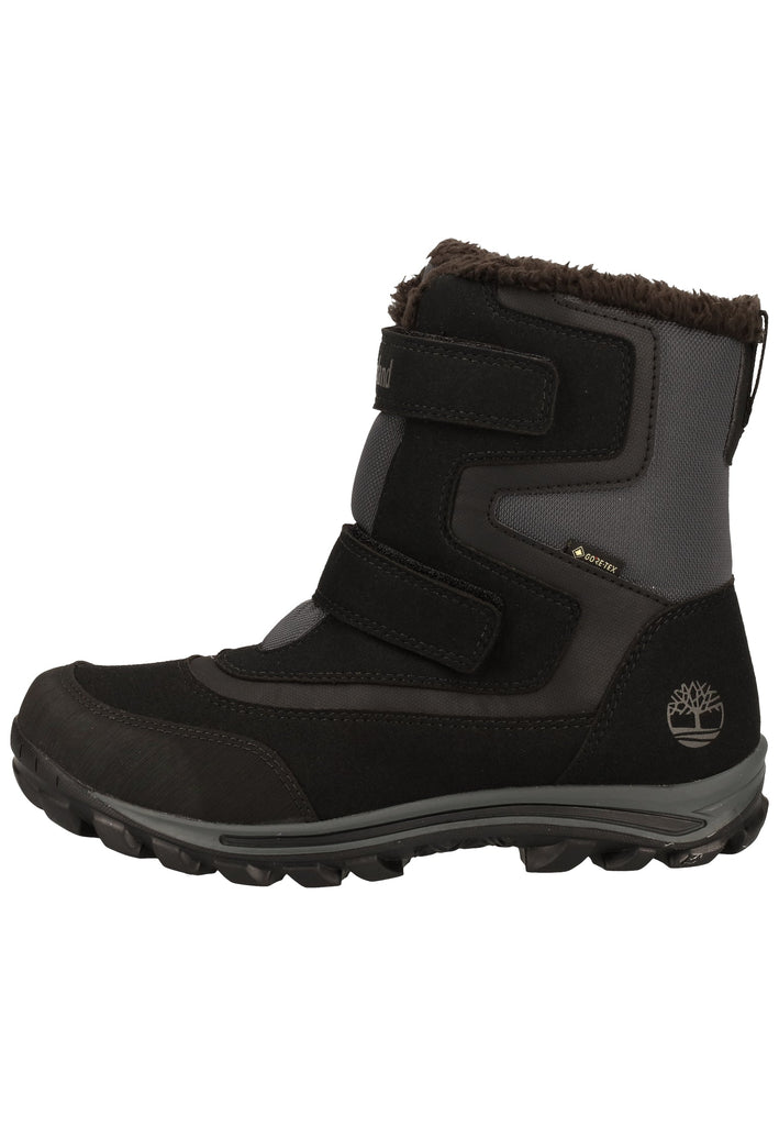 Timberland Stiefel Leder/Synthetik Schwarz Warmfutter - surf4shoes