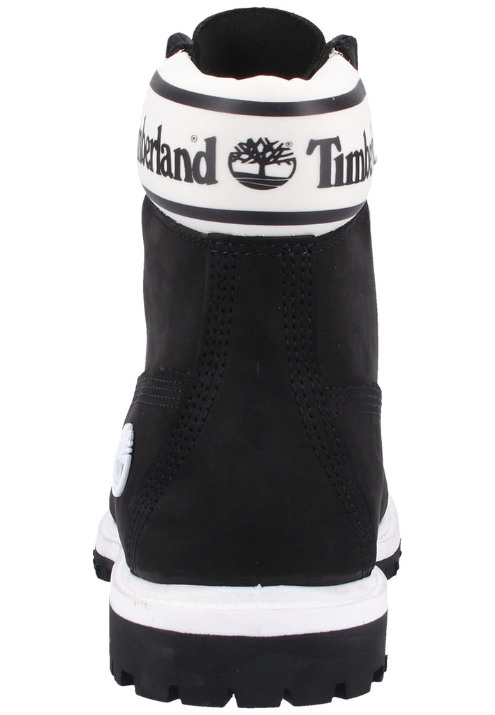 Timberland Stiefelette Leder/Textil Schwarz - surf4shoes