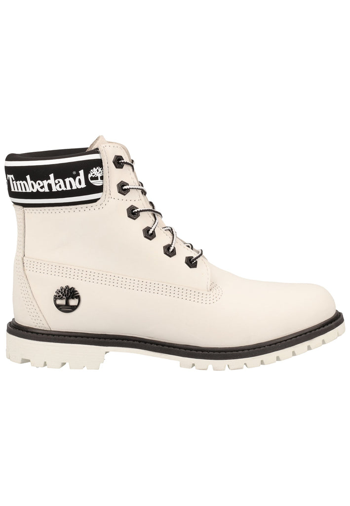 Timberland Stiefelette Leder/Textil Weiß - surf4shoes