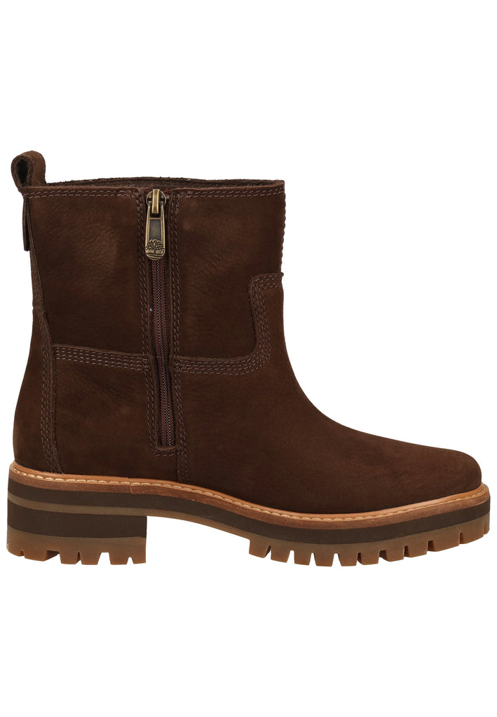 Timberland Stiefelette Leder Dunkelbraun Warmfutter - surf4shoes