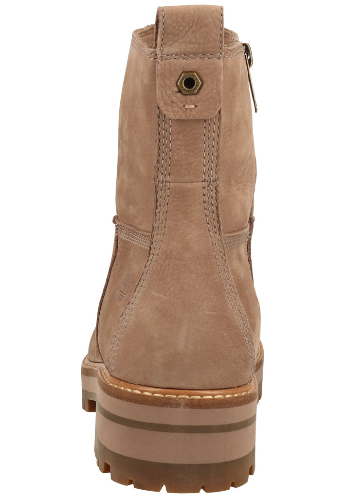 Timberland Stiefelette Leder Taupe Warmfutter - surf4shoes