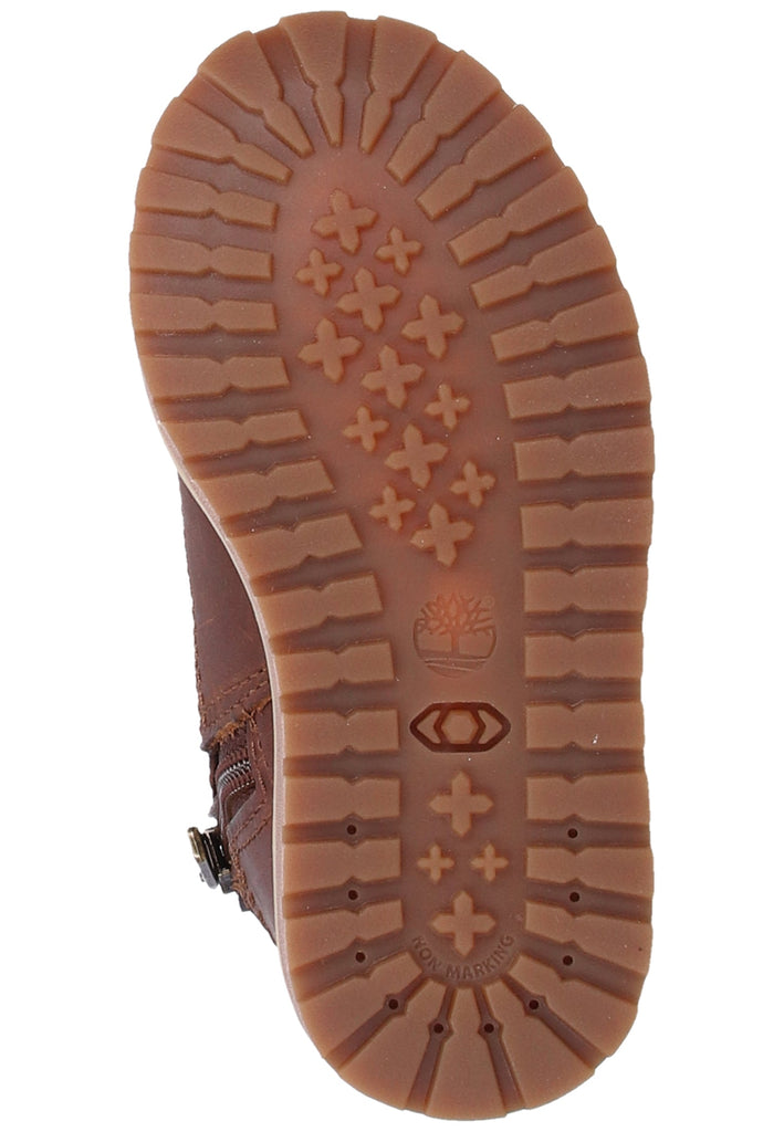 Timberland Stiefelette Leder/Textil Dunkelbraun - surf4shoes