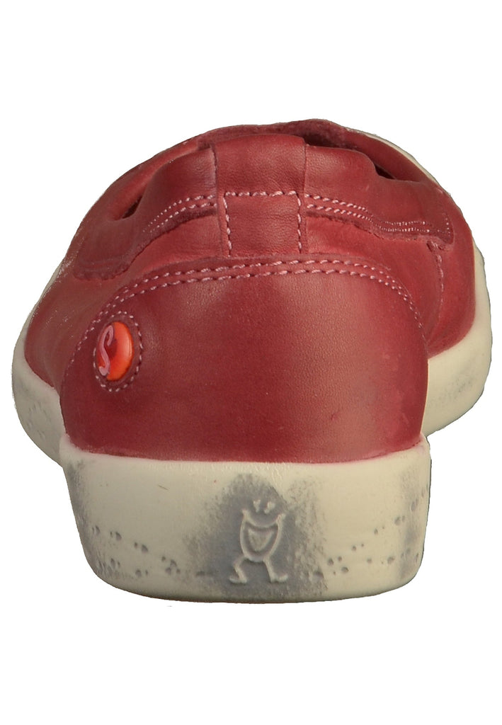 softinos Ballerinas Leder Rot - surf4shoes