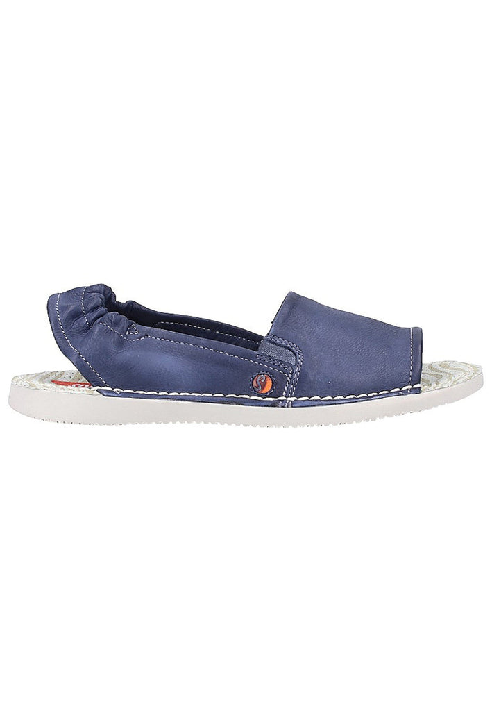 softinos Sandalen Leder Navy - surf4shoes