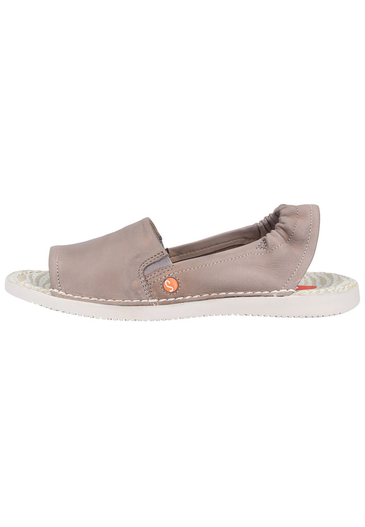 softinos Sandalen Leder Taupe - surf4shoes