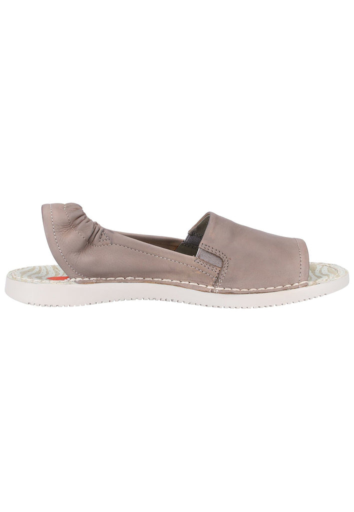 softinos Sandalen Leder Taupe - surf4shoes