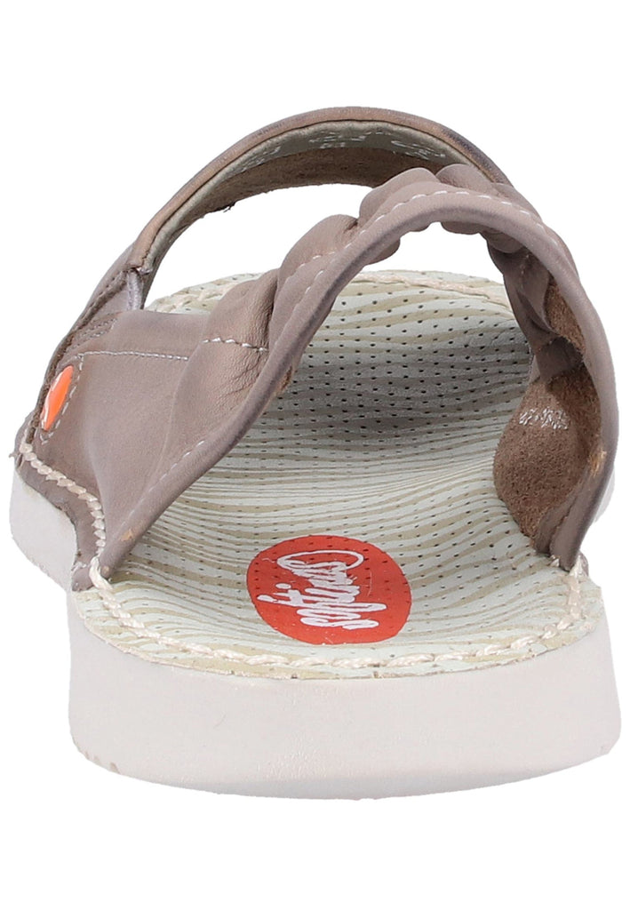 softinos Sandalen Leder Taupe - surf4shoes
