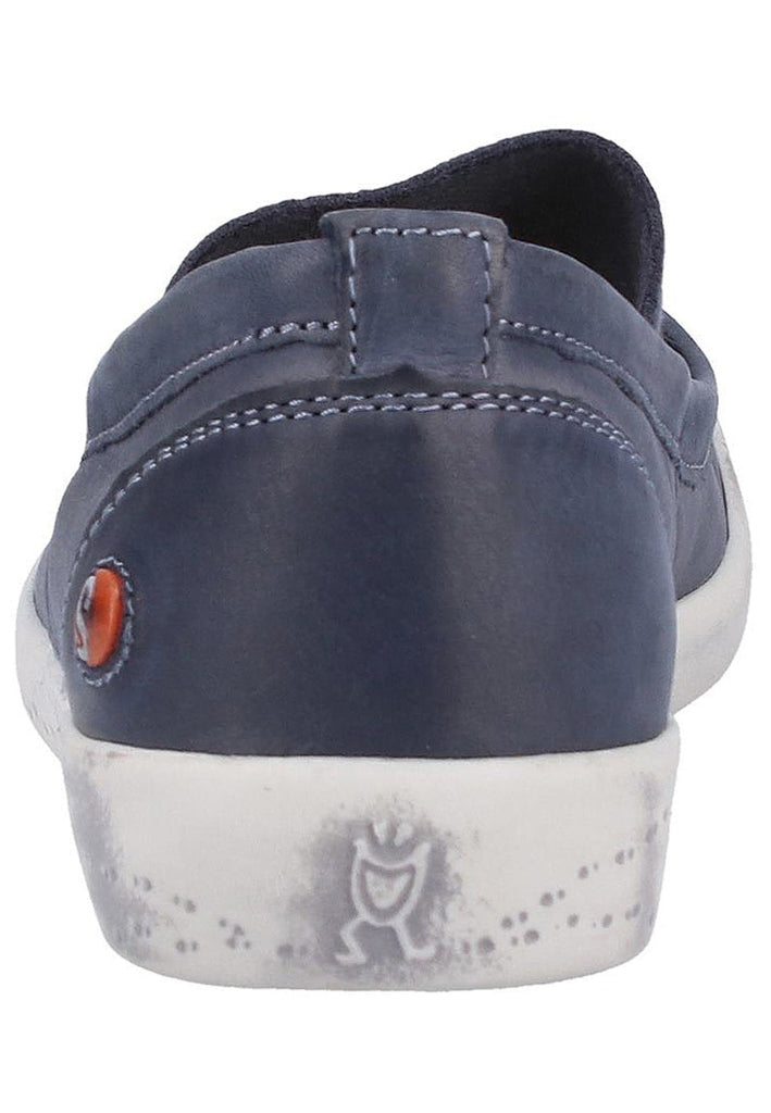softinos Ballerinas Leder Navy - surf4shoes