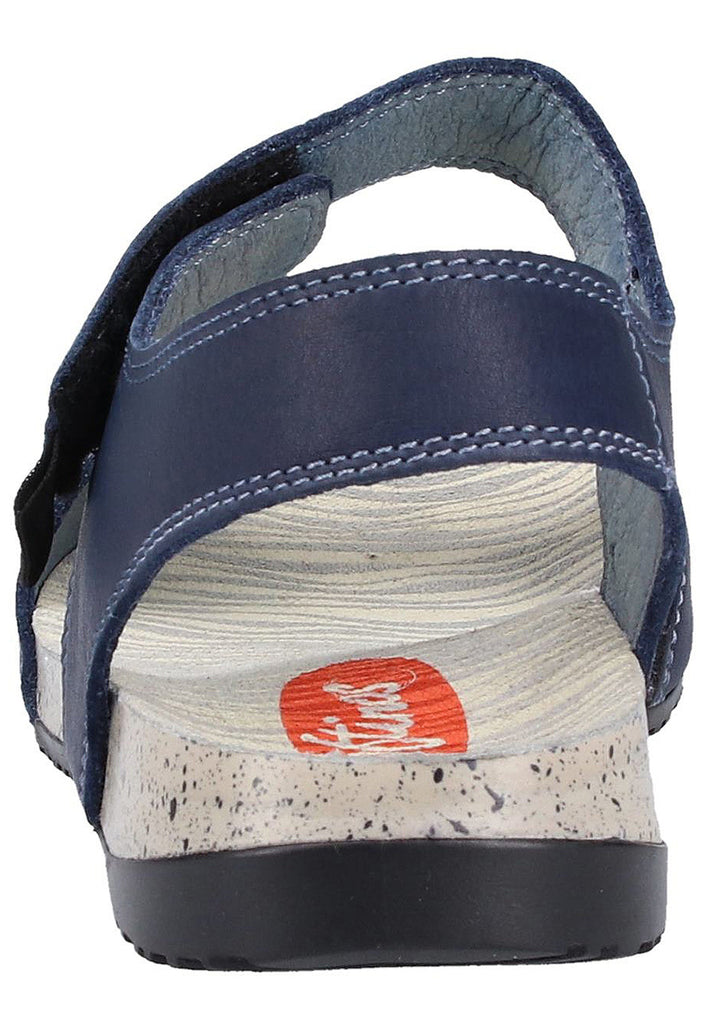 softinos Sandalen Leder Navy - surf4shoes