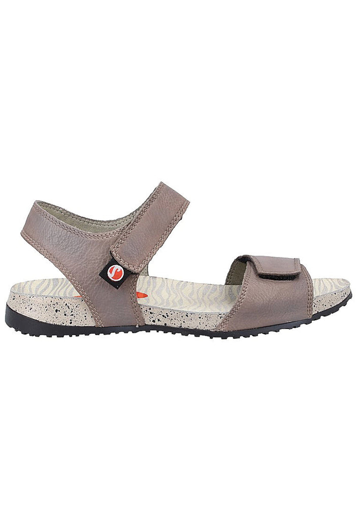 softinos Sandalen Leder Taupe - surf4shoes