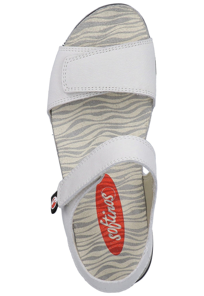 softinos Sandalen Leder Weiß - surf4shoes