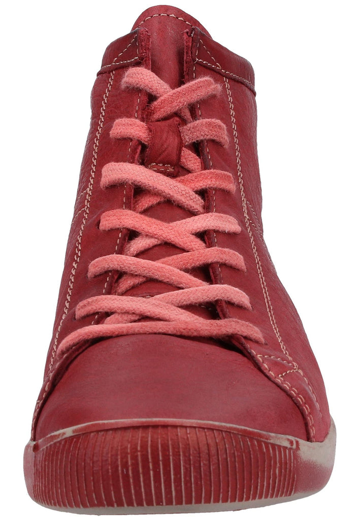 softinos Sneaker Leder Rot - surf4shoes