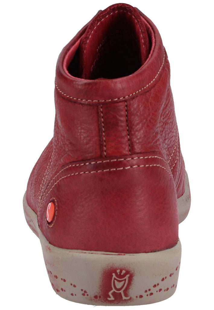 softinos Sneaker Leder Rot - surf4shoes
