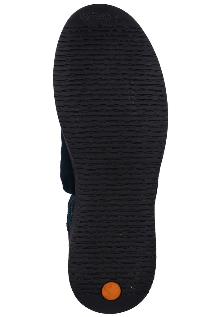 softinos Stiefel Veloursleder Petrol Warmfutter - surf4shoes