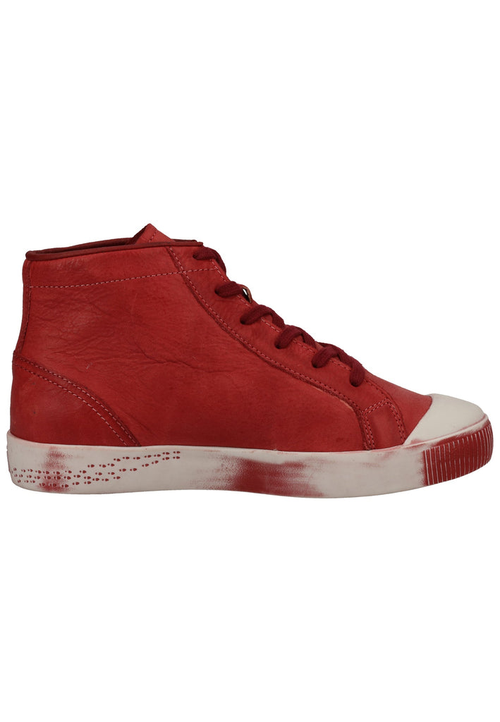 softinos Sneaker Leder Rot - surf4shoes