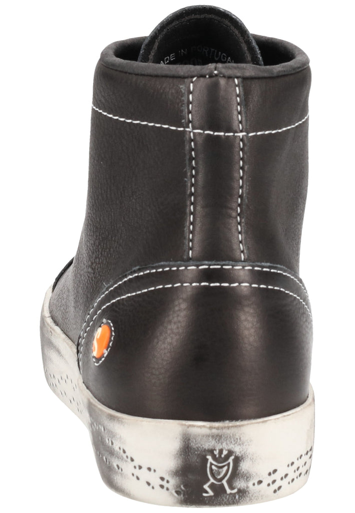 softinos Sneaker Leder Schwarz - surf4shoes