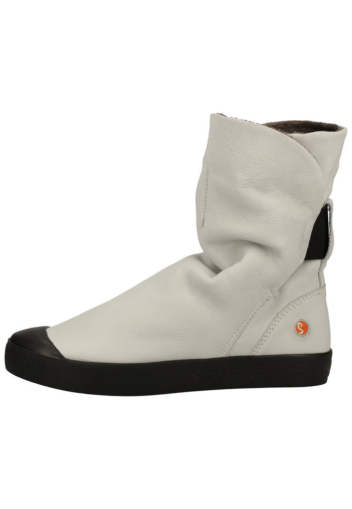 softinos Stiefelette Leder Weiß - surf4shoes