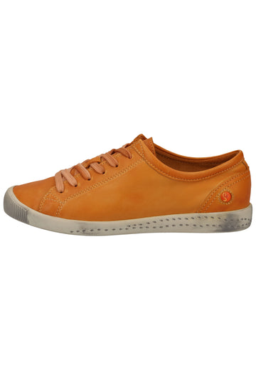 softinos Sneaker Leder Orange - surf4shoes