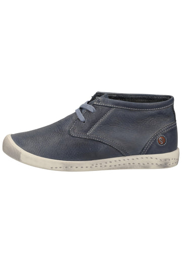 softinos Sneaker Leder Navy - surf4shoes