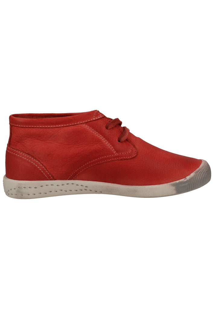 softinos Sneaker Leder Red - surf4shoes