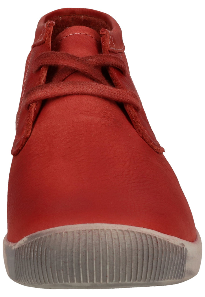 softinos Sneaker Leder Red - surf4shoes