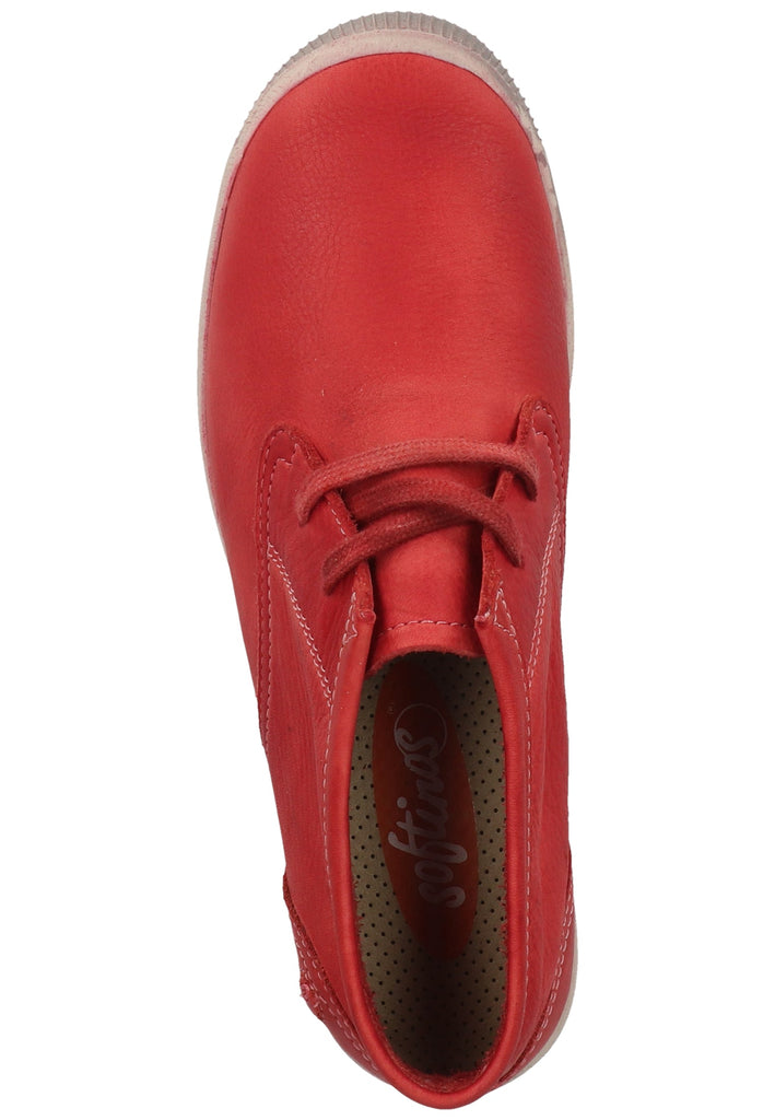 softinos Sneaker Leder Red - surf4shoes