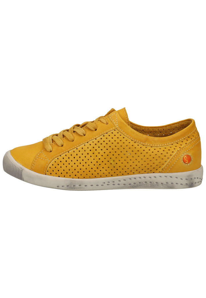 softinos Sneaker Leder Yellow - surf4shoes