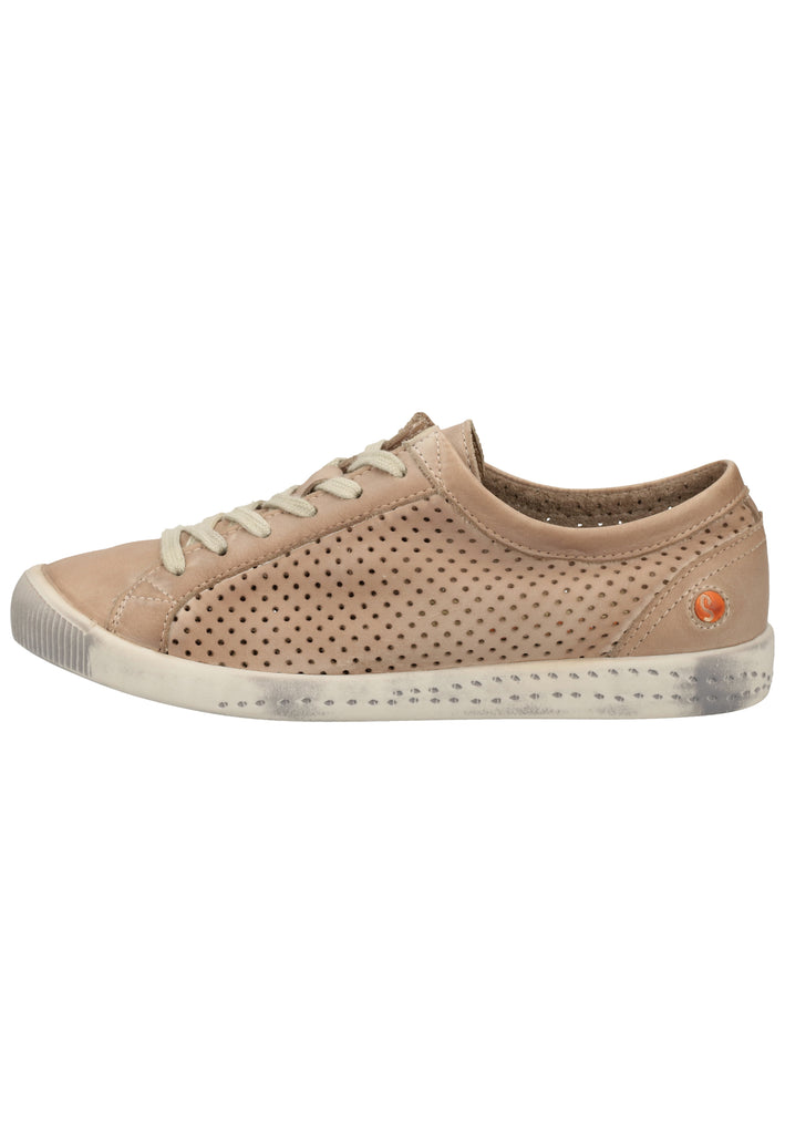 softinos Sneaker Leder Taupe - surf4shoes