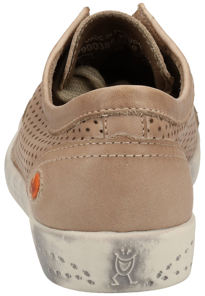 softinos Sneaker Leder Taupe - surf4shoes
