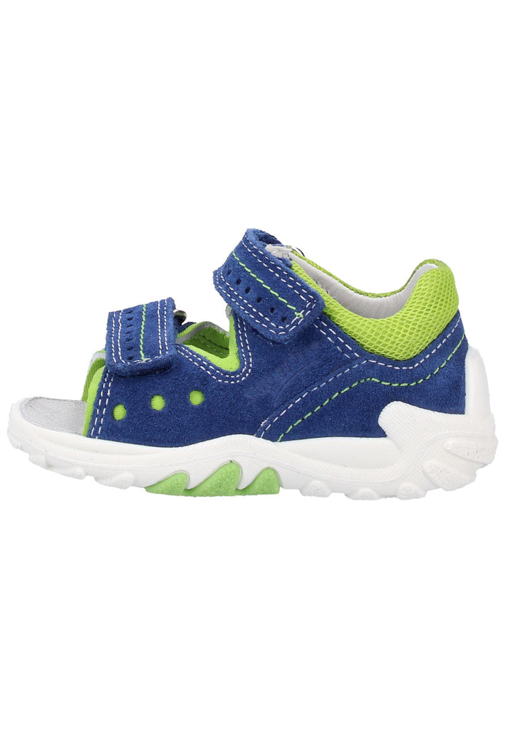 Superfit Sandalen Veloursleder/Textil Dunkelblau - surf4shoes