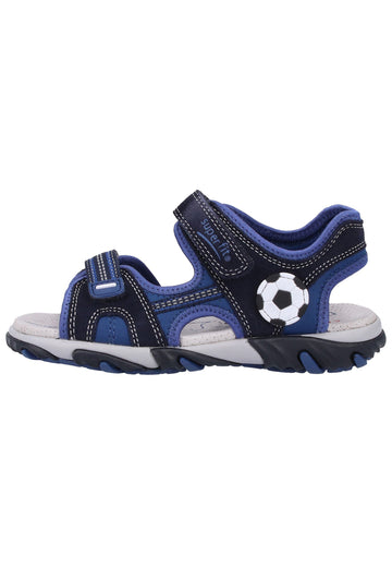 Superfit Sandalen Veloursleder/Textil Blau - surf4shoes